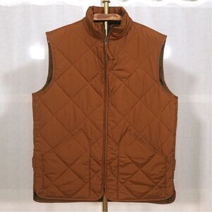 NWT J.Crew Copper Brown Quilted Vest